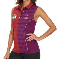 Custom British Lions Australia Queensland Women Sleeveless Polo Shirt Sporty Style
