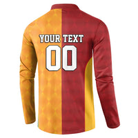 Custom British Lions Australia Wallabies Button Sweatshirt Sporty Style