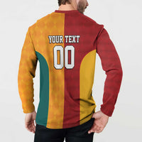 Custom British Lions Australia Wallabies Button Sweatshirt Sporty Style