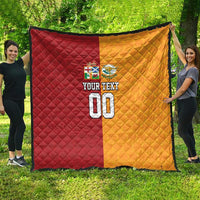 Custom British Lions Australia Wallabies Quilt Sporty Style