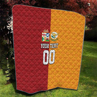 Custom British Lions Australia Wallabies Quilt Sporty Style