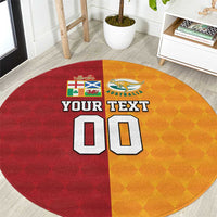 Custom British Lions Australia Wallabies Round Carpet Sporty Style