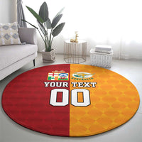 Custom British Lions Australia Wallabies Round Carpet Sporty Style