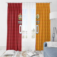 Custom British Lions Australia Wallabies Window Curtain Sporty Style