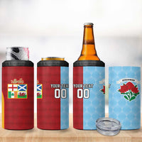 Custom British Lions Australia Waratahs 4 in 1 Can Cooler Tumbler Sporty Style