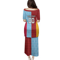 Custom British Lions Australia Waratahs Family Matching Puletasi and Hawaiian Shirt Sporty Style