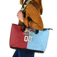 Custom British Lions Australia Waratahs Leather Tote Bag Sporty Style