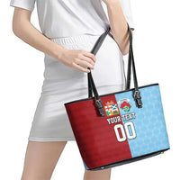 Custom British Lions Australia Waratahs Leather Tote Bag Sporty Style