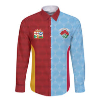 Custom British Lions Australia Waratahs Long Sleeve Button Shirt Sporty Style