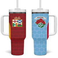 Custom British Lions Australia Waratahs Tumbler With Handle Sporty Style