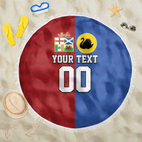 Custom British Lions Australia Western Force Beach Blanket Sporty Style