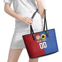 Custom British Lions Australia Western Force Leather Tote Bag Sporty Style