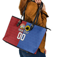 Custom British Lions Australia Western Force Leather Tote Bag Sporty Style