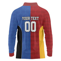 Custom British Lions Australia Western Force Long Sleeve Polo Shirt Sporty Style