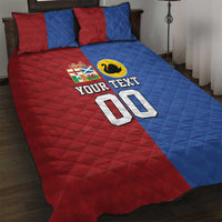 Custom British Lions Australia Western Force Quilt Bed Set Sporty Style