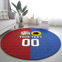 Custom British Lions Australia Western Force Round Carpet Sporty Style