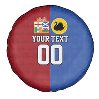 Custom British Lions Australia Western Force Spare Tire Cover Sporty Style