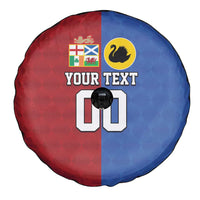 Custom British Lions Australia Western Force Spare Tire Cover Sporty Style
