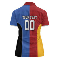 Custom British Lions Australia Western Force Women Polo Shirt Sporty Style