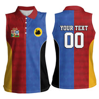 Custom British Lions Australia Western Force Women Sleeveless Polo Shirt Sporty Style