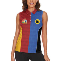 Custom British Lions Australia Western Force Women Sleeveless Polo Shirt Sporty Style