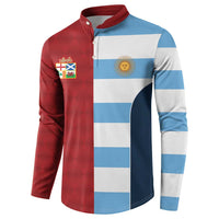Custom British Lions-Argentina Button Sweatshirt Sporty Style
