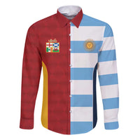Custom British Lions-Argentina Family Matching Puletasi and Hawaiian Shirt Sporty Style