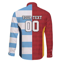 Custom British Lions-Argentina Family Matching Puletasi and Hawaiian Shirt Sporty Style
