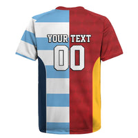 Custom British Lions-Argentina Rugby Jersey Sporty Style
