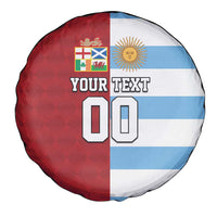 Custom British Lions-Argentina Spare Tire Cover Sporty Style