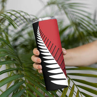 Custom British Lions New Zealand Skinny Tumbler Half Black Fern