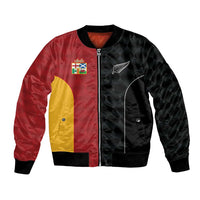 Custom British Lions New Zealand Bomber Jacket Sporty Style
