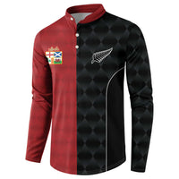 Custom British Lions New Zealand Button Sweatshirt Sporty Style