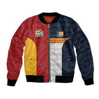 Custom British Lions Australia ACT Bomber Jacket Sporty Style