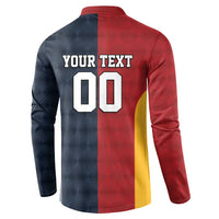 Custom British Lions Australia ACT Button Sweatshirt Sporty Style