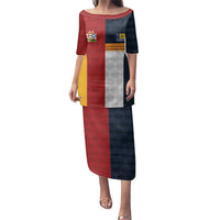 Custom British Lions Australia ACT Family Matching Puletasi and Hawaiian Shirt Sporty Style