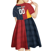 Custom British Lions Australia ACT Kid Short Sleeve Dress Sporty Style