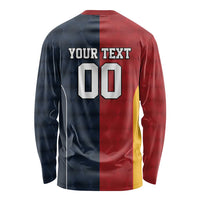 Custom British Lions Australia ACT Long Sleeve Shirt Sporty Style