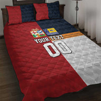Custom British Lions Australia ACT Quilt Bed Set Sporty Style