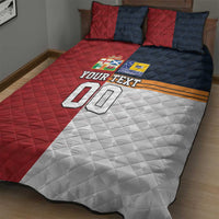 Custom British Lions Australia ACT Quilt Bed Set Sporty Style