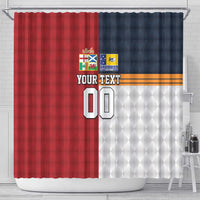 Custom British Lions Australia ACT Shower Curtain Sporty Style