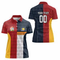 Custom British Lions Australia ACT Women Polo Shirt Sporty Style