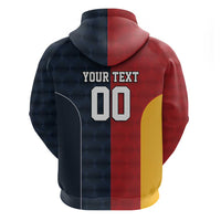 Custom British Lions Australia ACT Zip Hoodie Sporty Style