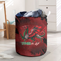 Wales Rugby National Heritage Laundry Basket Red Dragon Inspired Edition