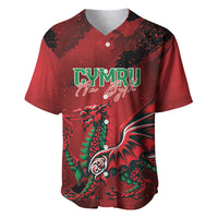 Wales Rugby National Heritage Custom Baseball Jersey Red Dragon Inspired Edition