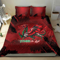 Wales Rugby National Heritage Bedding Set Red Dragon Inspired Edition