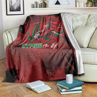 Wales Rugby National Heritage Blanket Red Dragon Inspired Edition