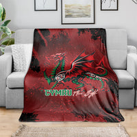 Wales Rugby National Heritage Blanket Red Dragon Inspired Edition