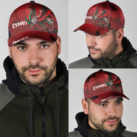 Wales Rugby National Heritage Personalized Classic Cap Red Dragon Inspired Edition