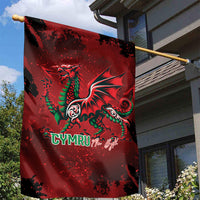 Wales Rugby National Heritage Garden Flag Red Dragon Inspired Edition